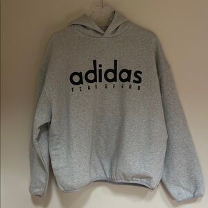 adidas Men's Fear of God Athletics Hoodie Medium Grey Heather M